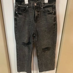 Express Black denim jeans in size 0 Petite